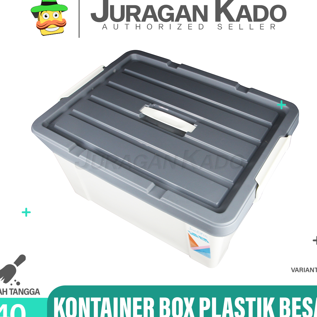 CONTAINER BOX KONTAINER BOX TEMPAT PENYIMPANAN BARANG UKURAN 25 - 40 L