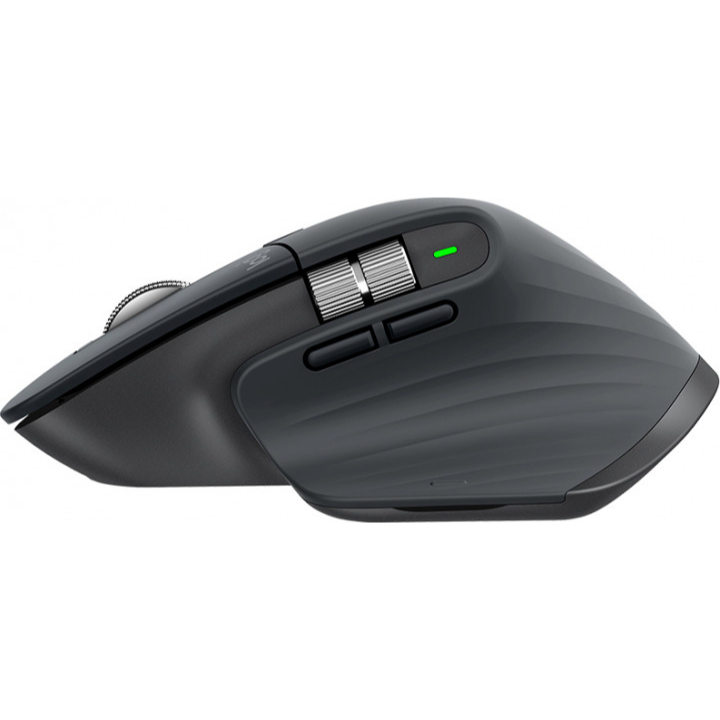 Logitech MX Master 3S Performance Mouse Wireless Bluetooth Quiet Click