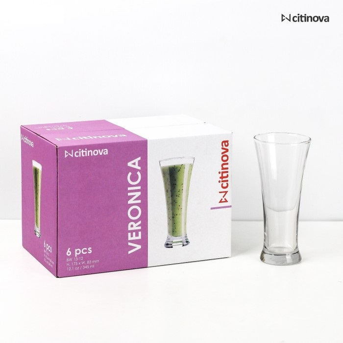 GELAS KACA CITYNOVA VERONICA 6 PCS