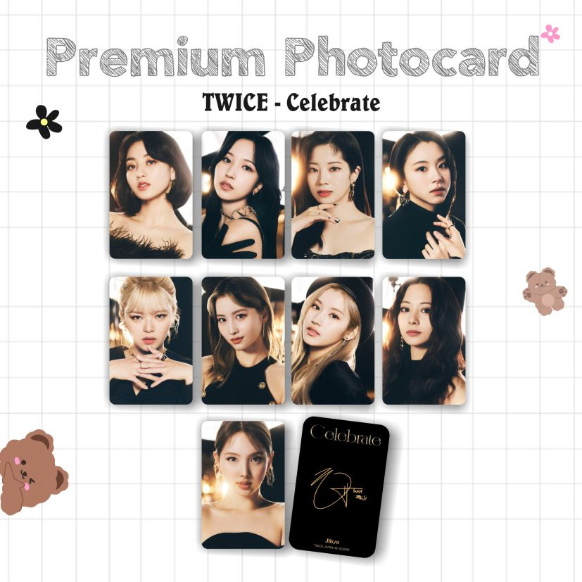 Photocard TWICE PREMIUM 1SET Celebrate ready to be