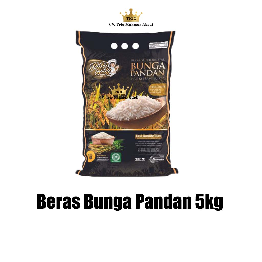 Beras Bunga Pandan 5kg Grosir