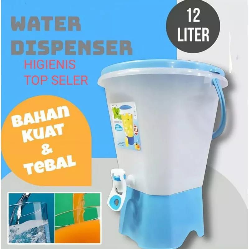 Water Dispenser 12 Liter / Dispenser Air 12 L Bahan Plastik Tebal Dan Kuat