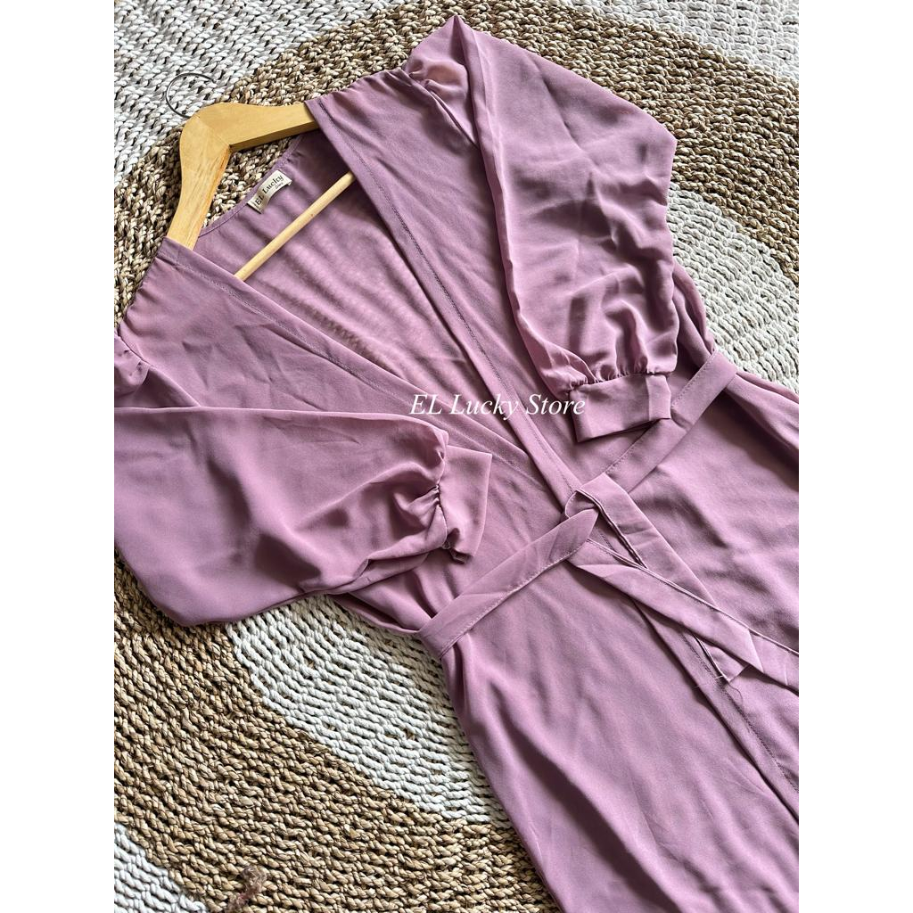 Clara Long Outer Ceruty Babydoll