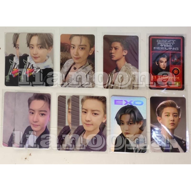 [READY STOK] PC Photocard Chanyeol EXO Official | ticket deco chanyeol- DFTF (dont fight the feeling)