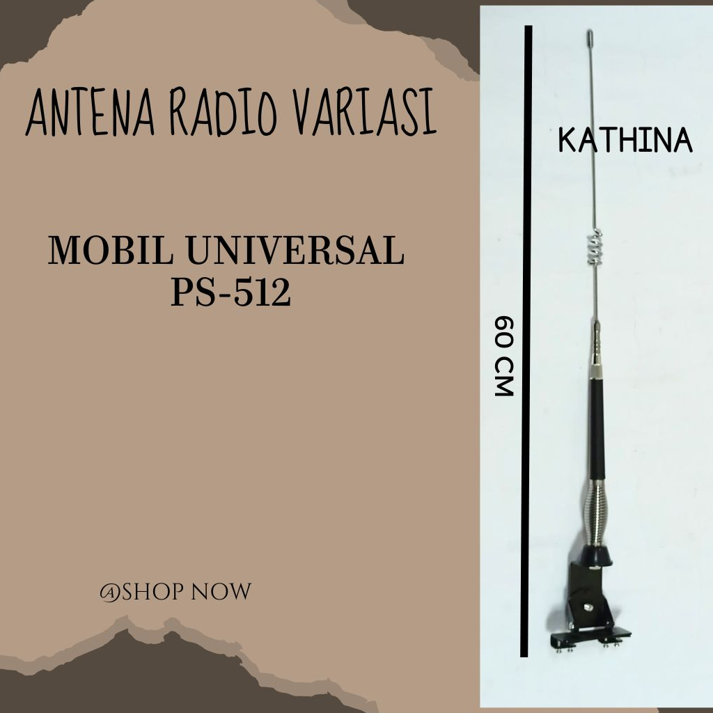 Antena Jepit Variasi Antena Radio Kap Mobil Universal PS-512
