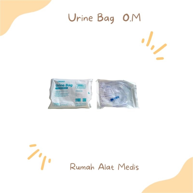 Urine Bag Kantong Urin Onemed Urine Bag Onemed T-Velve Tempat Urin One Med