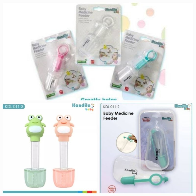 Kandila Baby Medicine Feeder KDL011 KDL011-2 Kdl011-3 - Alat Bantu Kasih Obat Bayi - Pipet Obat Anak Bayi