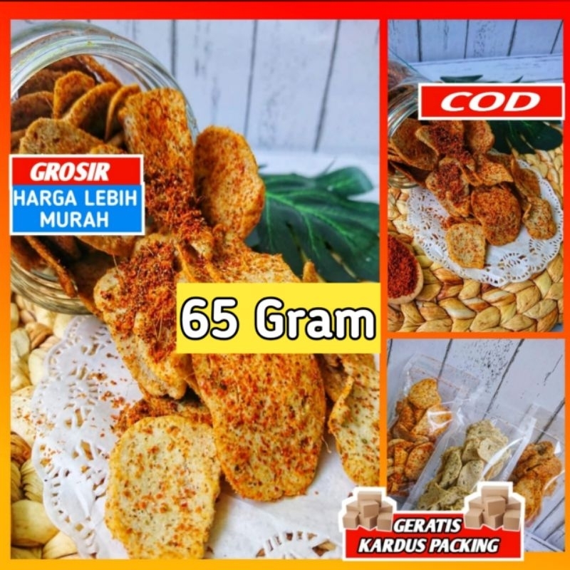 

[65gr] Basreng Sultan Band⅕ng Pedas Daun Jeruk 1 kgBasreng mentah raja ngemil