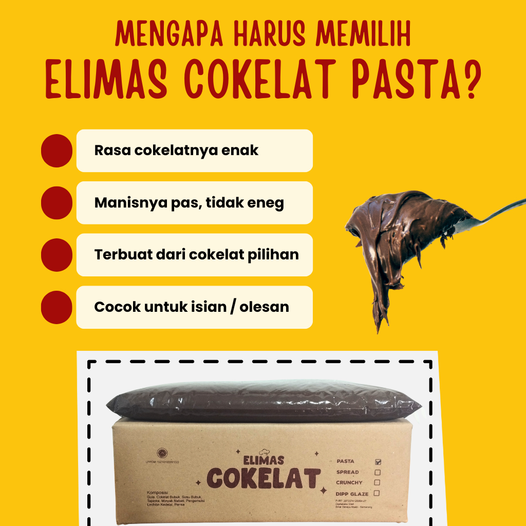 250 Gr Elimas Cokelat Pasta