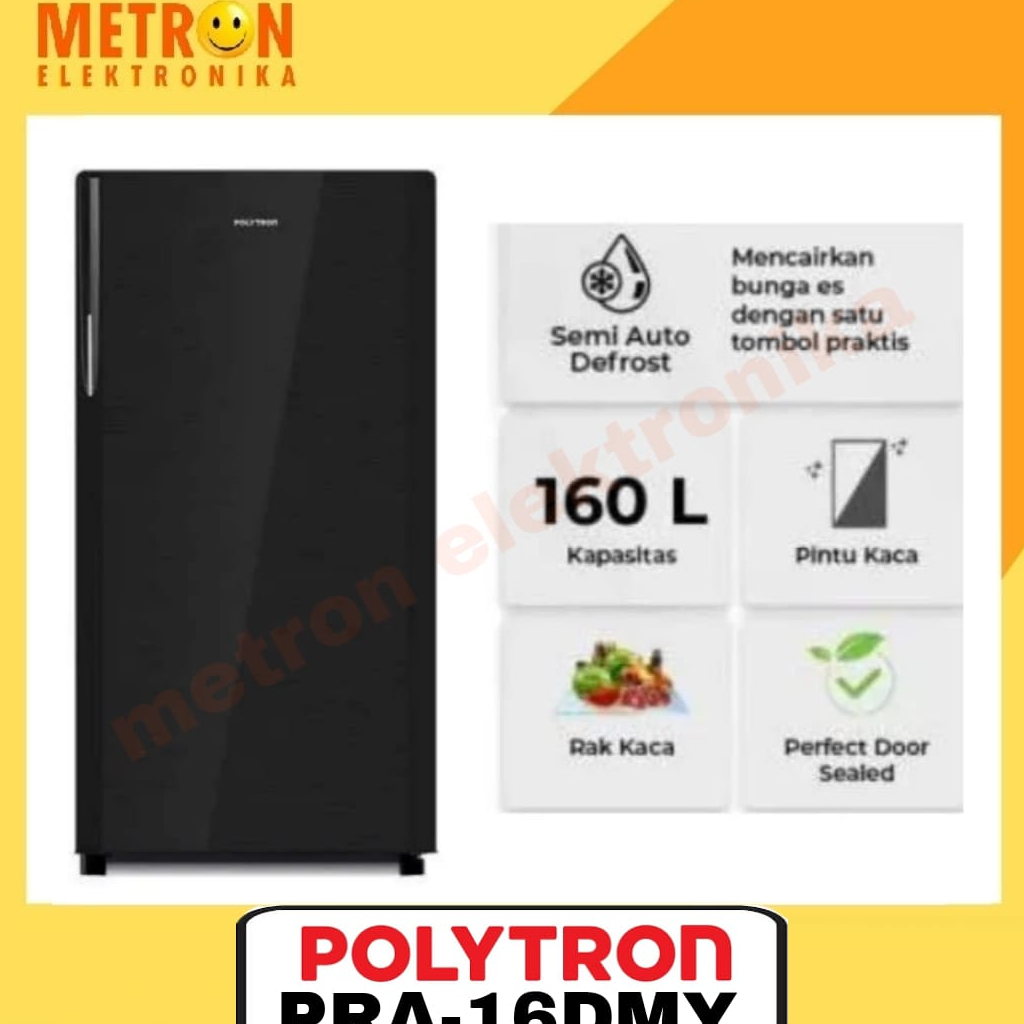 POLYTRON PRA 16 DMY - GREY - L. ES 1 P 160 LT LEMARI ES 1 PINTU