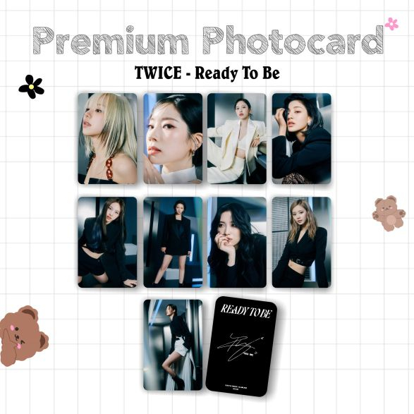 Photocard TWICE PREMIUM 1SET Celebrate ready to be