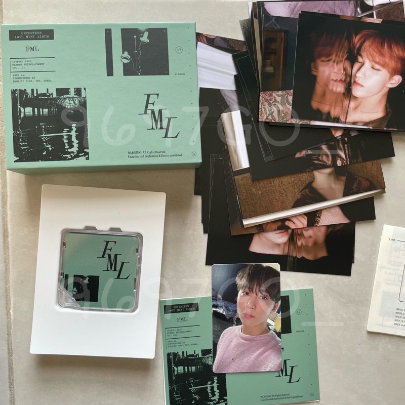 ready stock sharing SEVENTEEN KIHNO KIT FML OFFICIAL