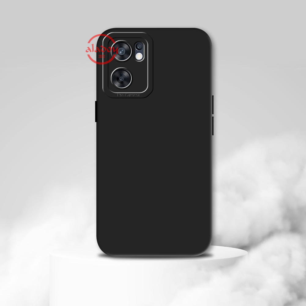 Case Oppo Reno 7SE Soft Case Liquid Silicone Pro Camera Premium Casing