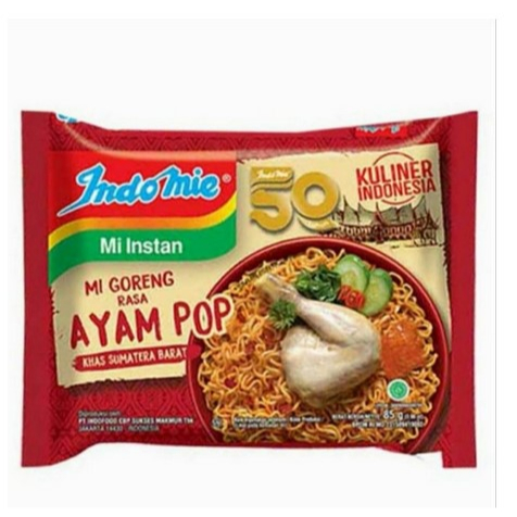 

Indomie Mi Goreng Rasa Ayam Pop khas Sumatera Barat