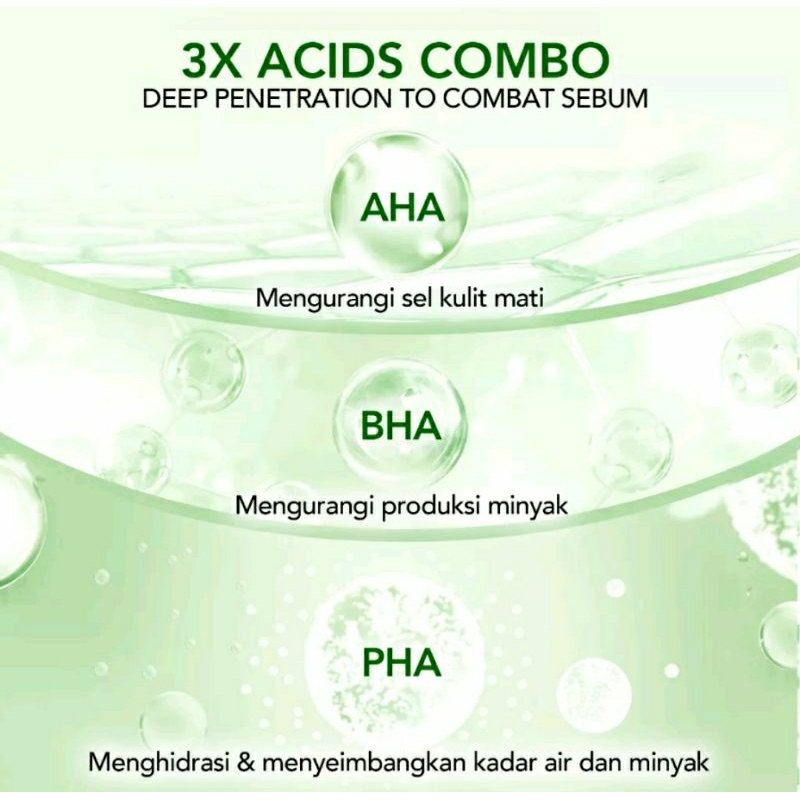 YOU Acneplus AHA BHA PHA Daily Essence 80ml / Acne Treatment / Toner Jerawat