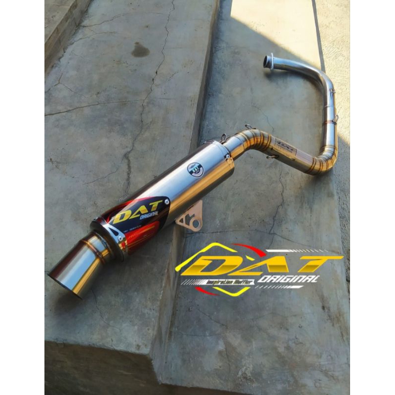 Knalpot samlong matik nmax aerox vario original DAT