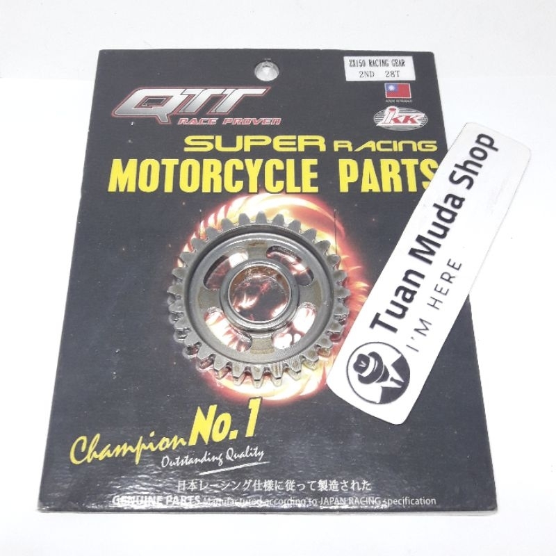 Gigi rasio 28t Qtt Ninja R RR