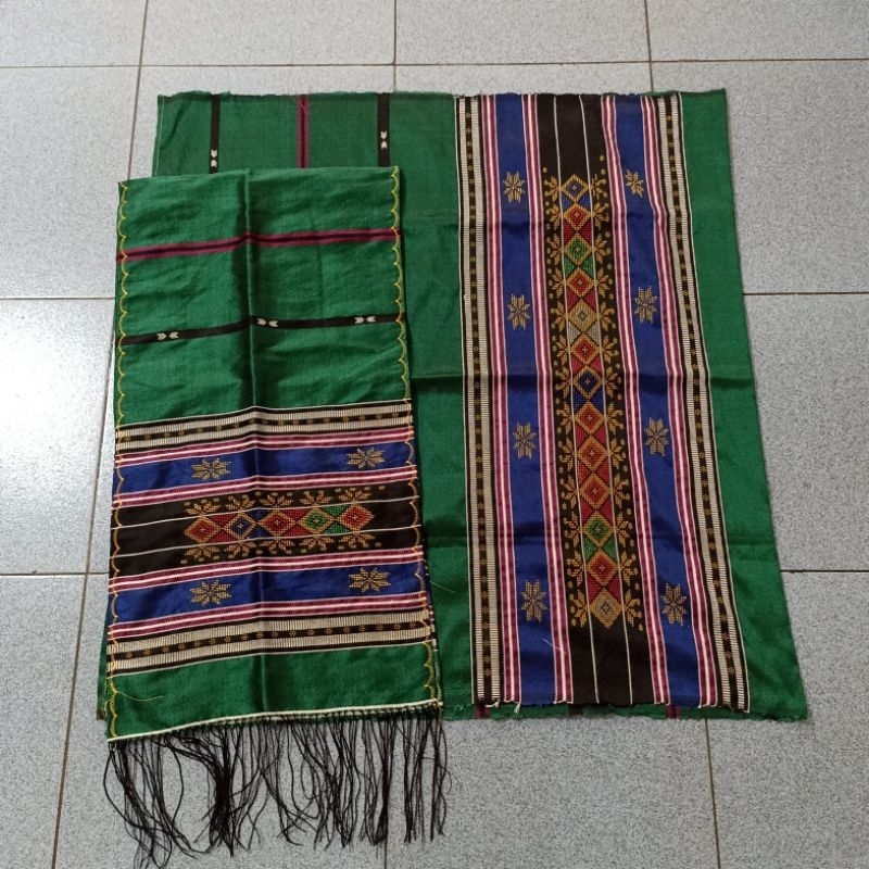 Semi Sutra Hongkong Tenun Siantar, tenun tangan dan benang kilat