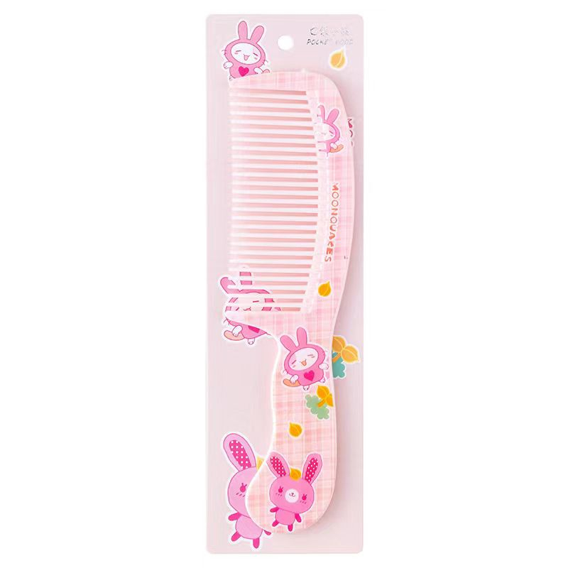 ELDE 1 - SISIR GAGANG FULL MOTIF WARNA WARNI / SISIR RAMBUR KARAKTER LUCU