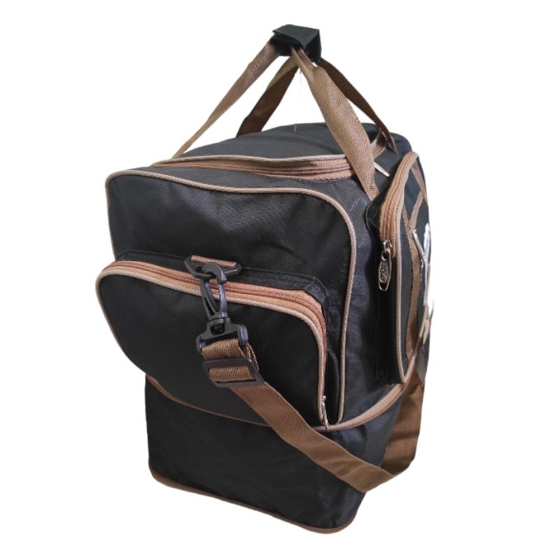 Tas pakaian travel tingkat texas tas mudik uk sedang