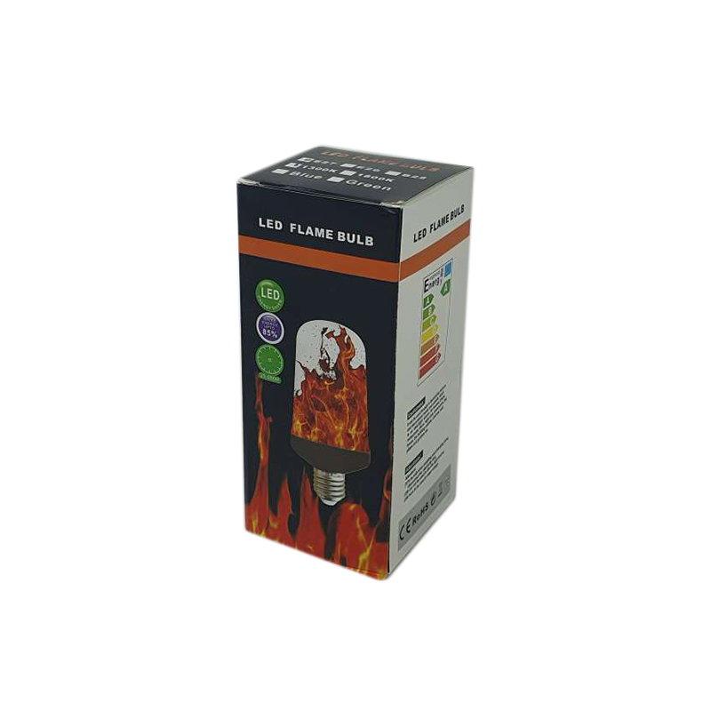 Lampu Bohlam LED Flickering Flame E27 Orange Light 3W - JSE3 - Black White