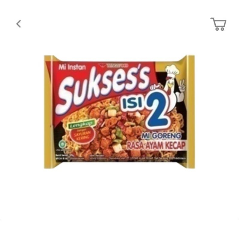 

Mie Sukses Isi 2 Ayam Kecap 129gr