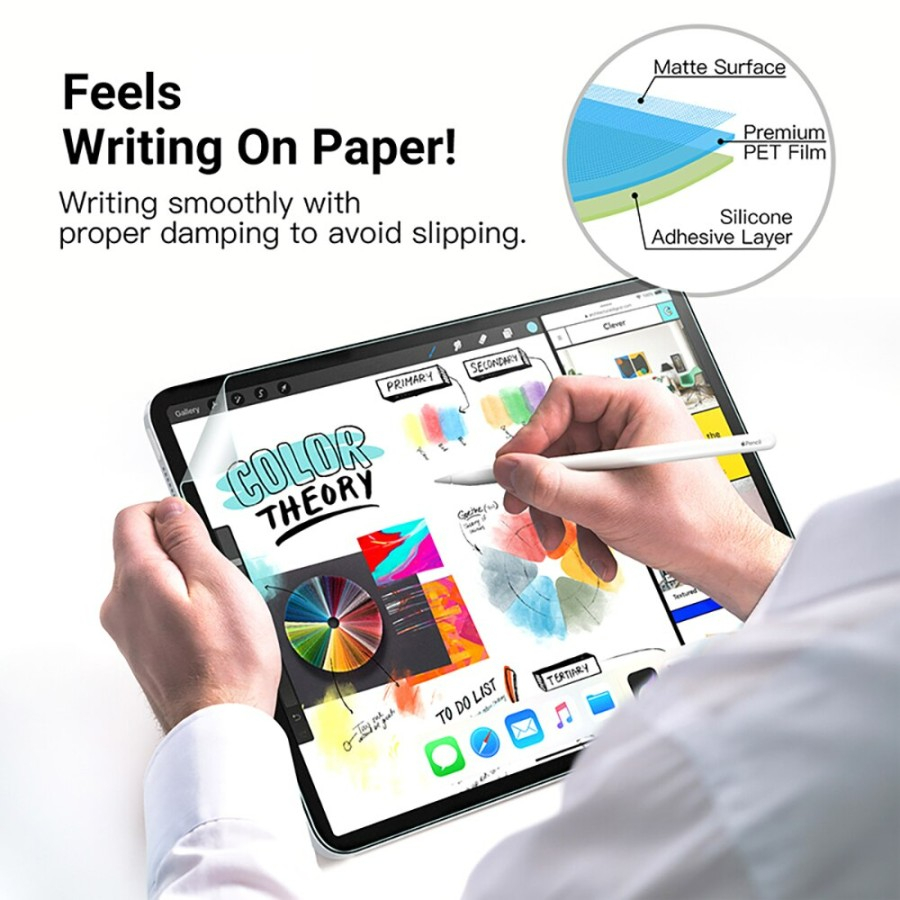 Paperlike iPad Screen Protector Matte Film for Drawing iPad