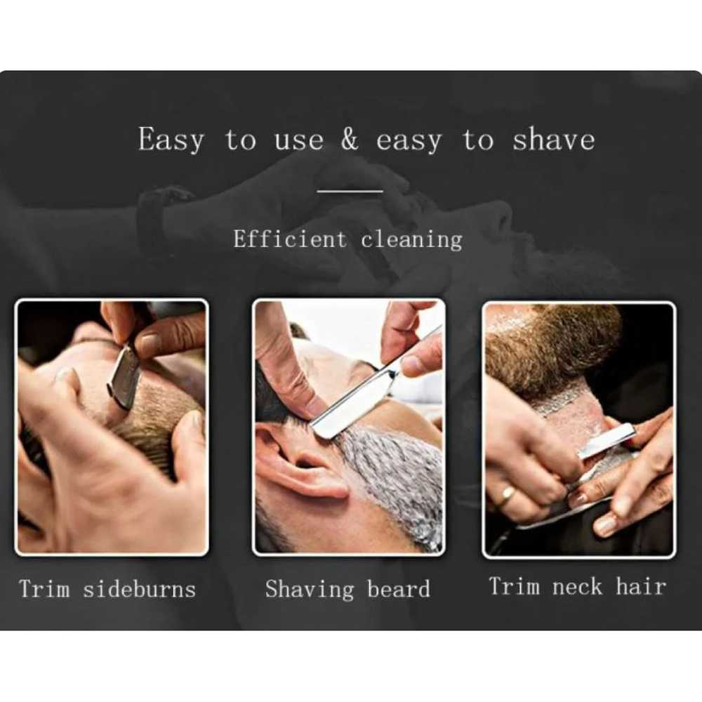 Gagang Pisau Cukur Lipat Barber Razor Shaving Knife YT-JAD