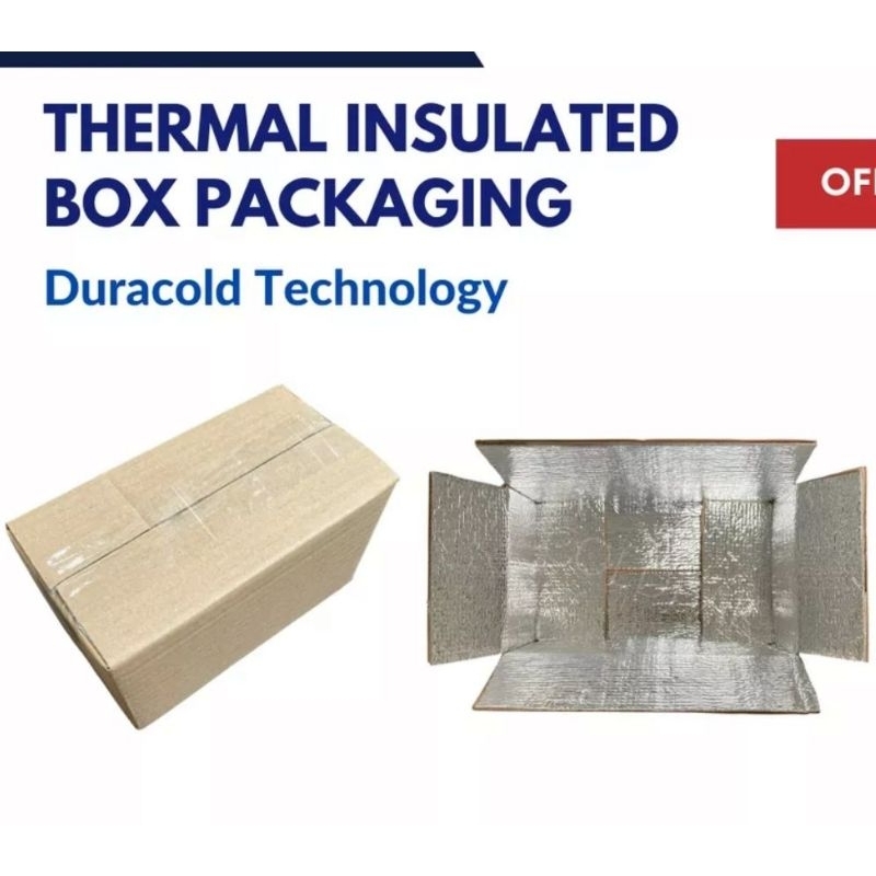 

Wajib !! Thermal Box Dus Untuk Packing Dan Ice Gel Agar Produk Tetap Dingin dan Awet