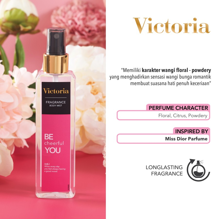 Victoria Fragrance Body Mist 100ml