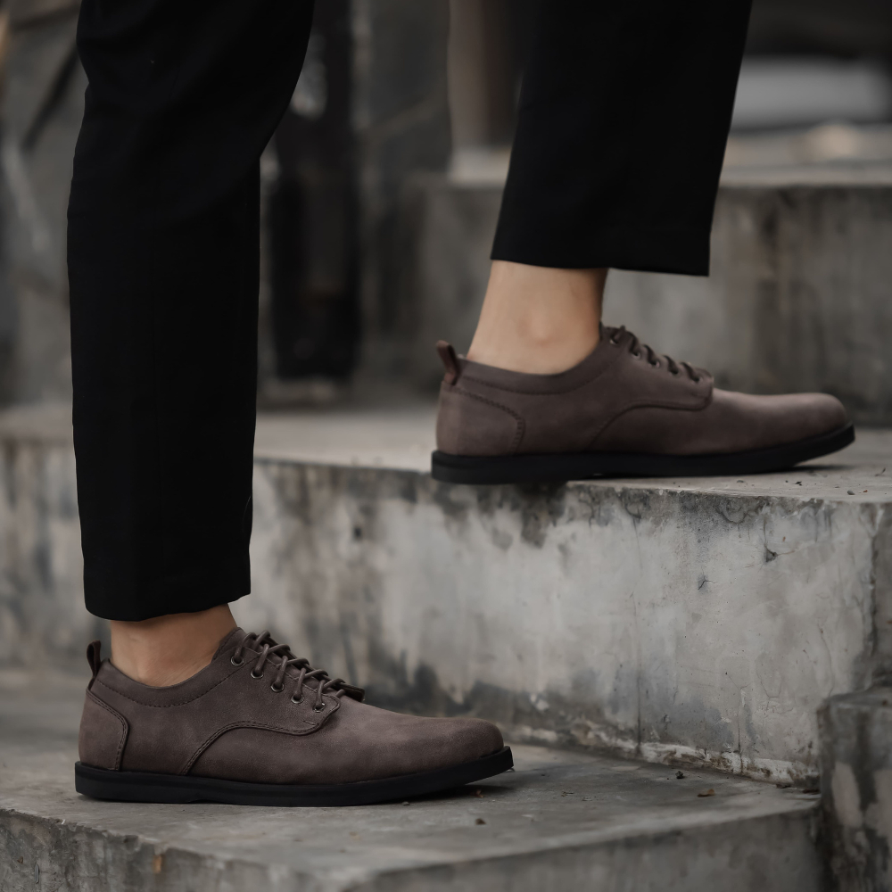 Sepatu Pantofel Pria Formal Kerja Kantor Kulit Oxford Pesta Kondangan Rapat Original Arf Cst Brown