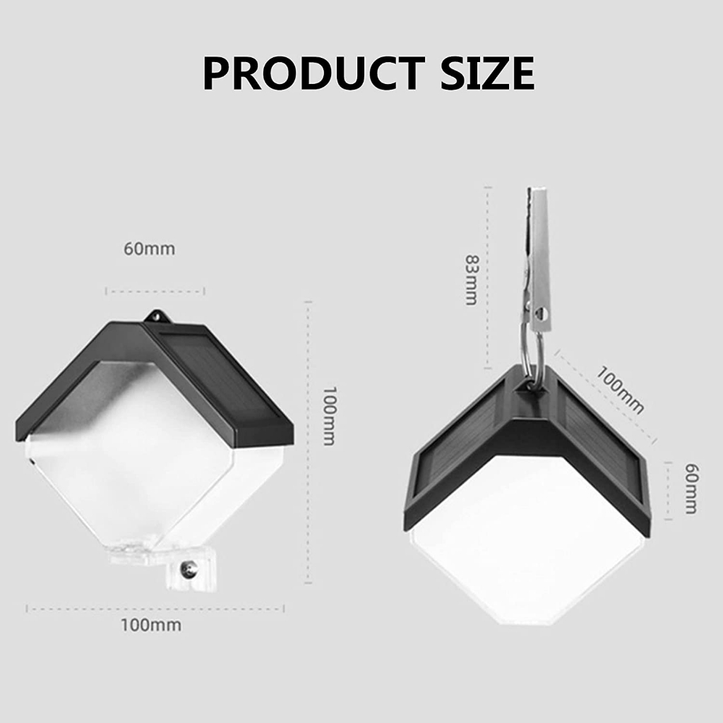 Lampu Outdoor LED Wall Light Solar Lampu Malam Hias Dekorasi Gantung Pohon Tahan Air Untuk Pernikahan / Lampu Hias Natal / Lampu Dekorasi Tenda Camping