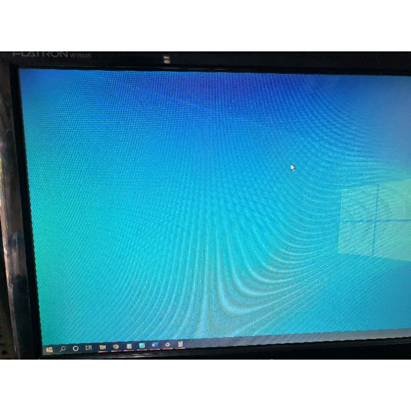 monitor LG 19&quot; WIDESCREEN ada minus