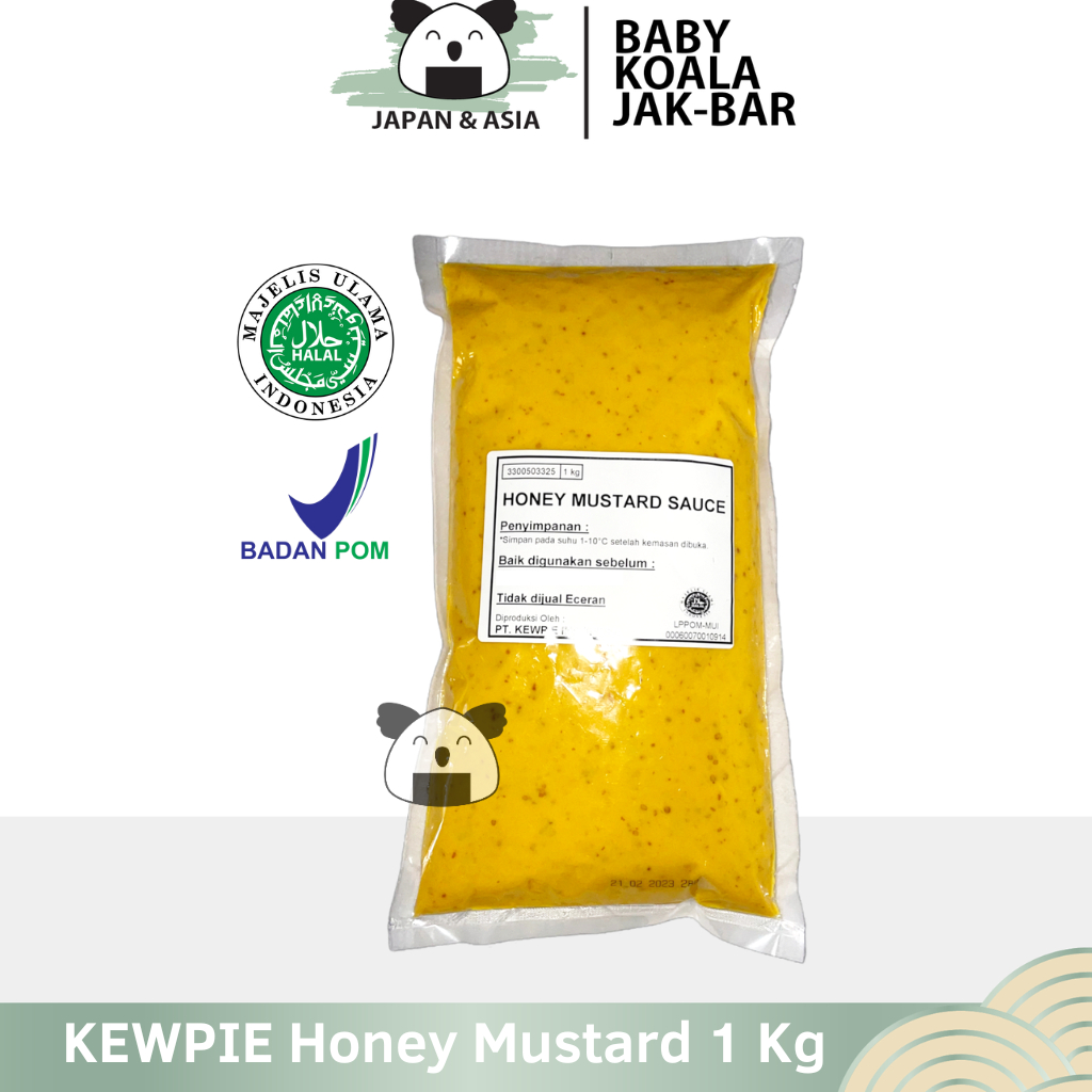 

KEWPIE Mayo Honey Mustard Mayo 1 Kg Halal | Chicken Wing Sweet Sauce.....