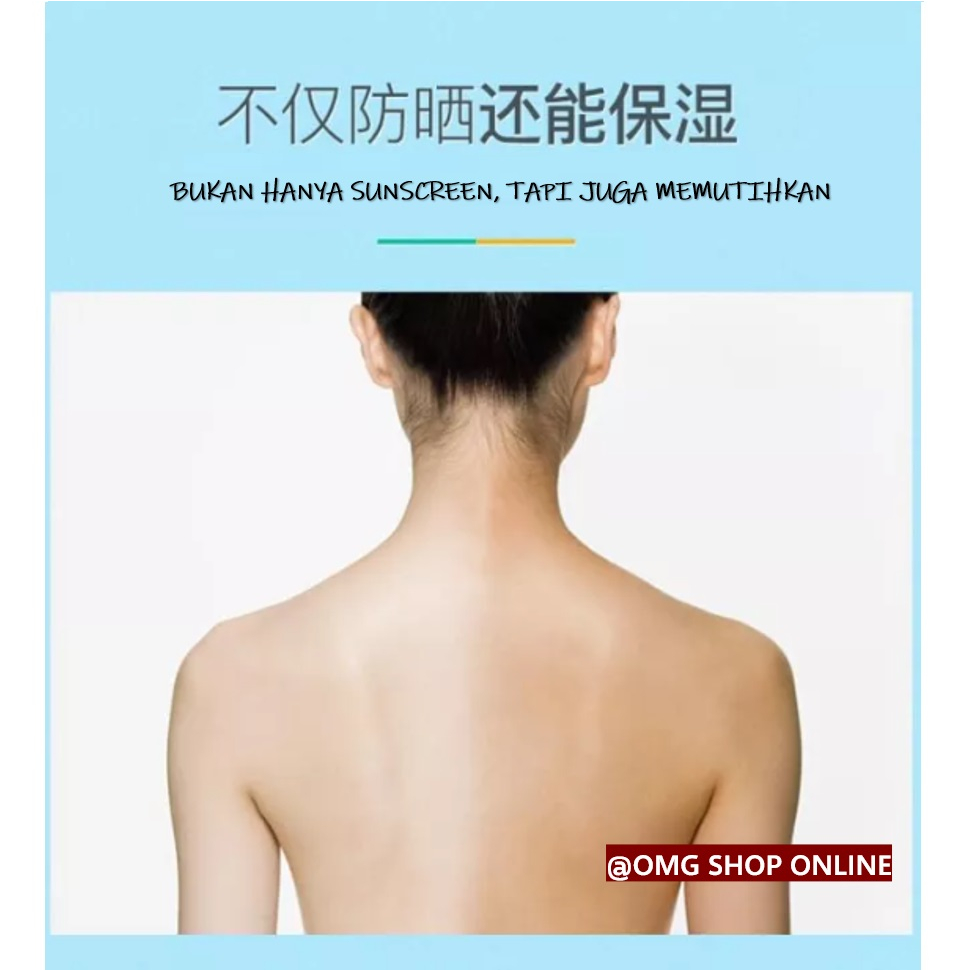 CRSO Sunscreen Whitening Spray Pemutih Kulit Seluruh Tubuh 150 ml / Moisturizing Protection Body Cream Sunscreen Whitening Cream Whitening Body Lotion Pelembab Waterproof / Pemutih Badan Pemutih Ketiak Pemutih Selangkangan Pemutih Bokong Pantat Tahan Air