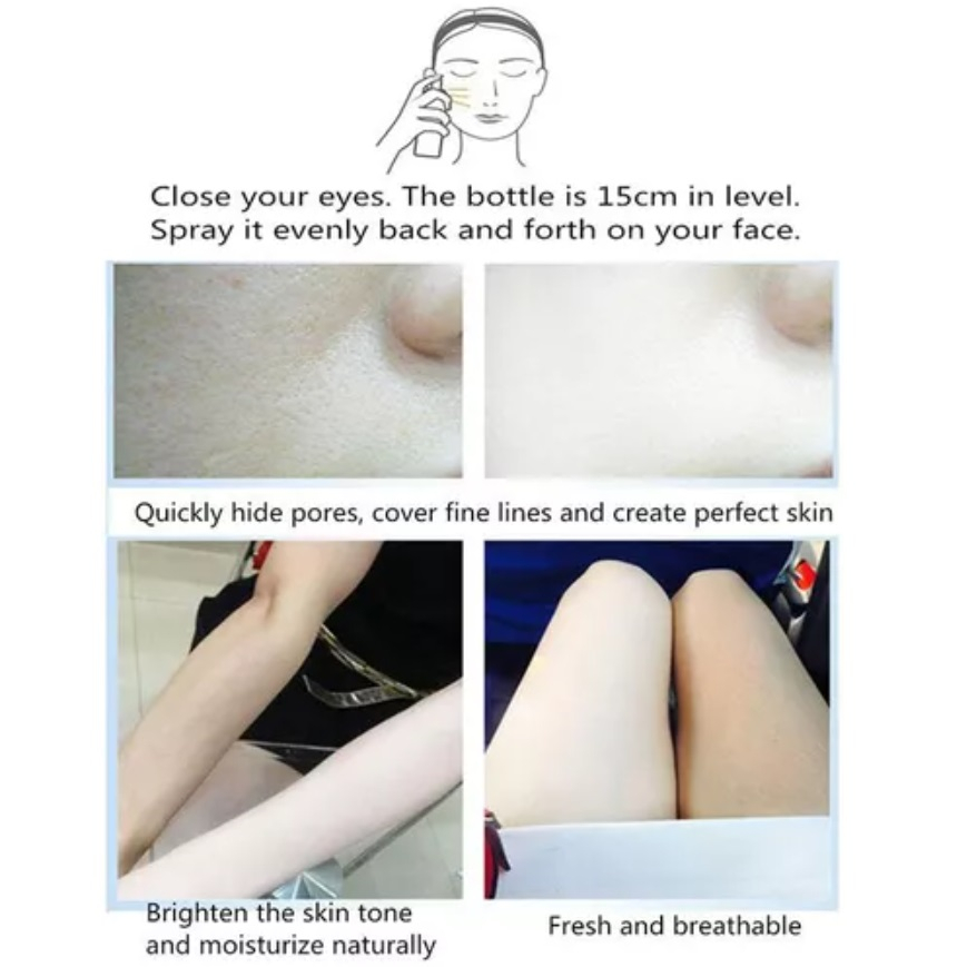 CRSO Sunscreen Whitening Spray Pemutih Kulit Seluruh Tubuh 150 ml / Moisturizing Protection Body Cream Sunscreen Whitening Cream Whitening Body Lotion Pelembab Waterproof / Pemutih Badan Pemutih Ketiak Pemutih Selangkangan Pemutih Bokong Pantat Tahan Air