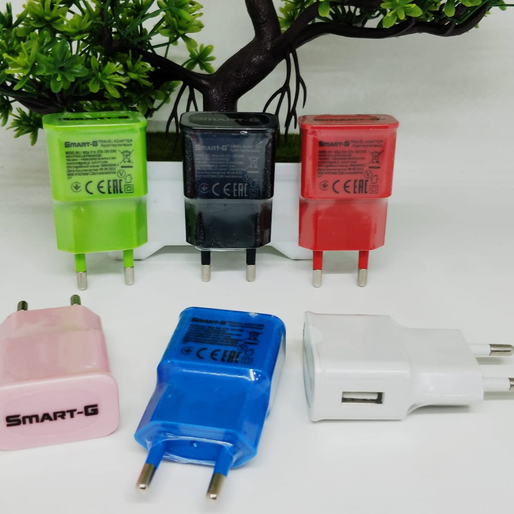 1PCs~ TRAVEL ADAPTOR SMART-G CHARGER SAMSUNG BATOK SAMSUNG S7 FAST ORIGINAL WARNA MACARON