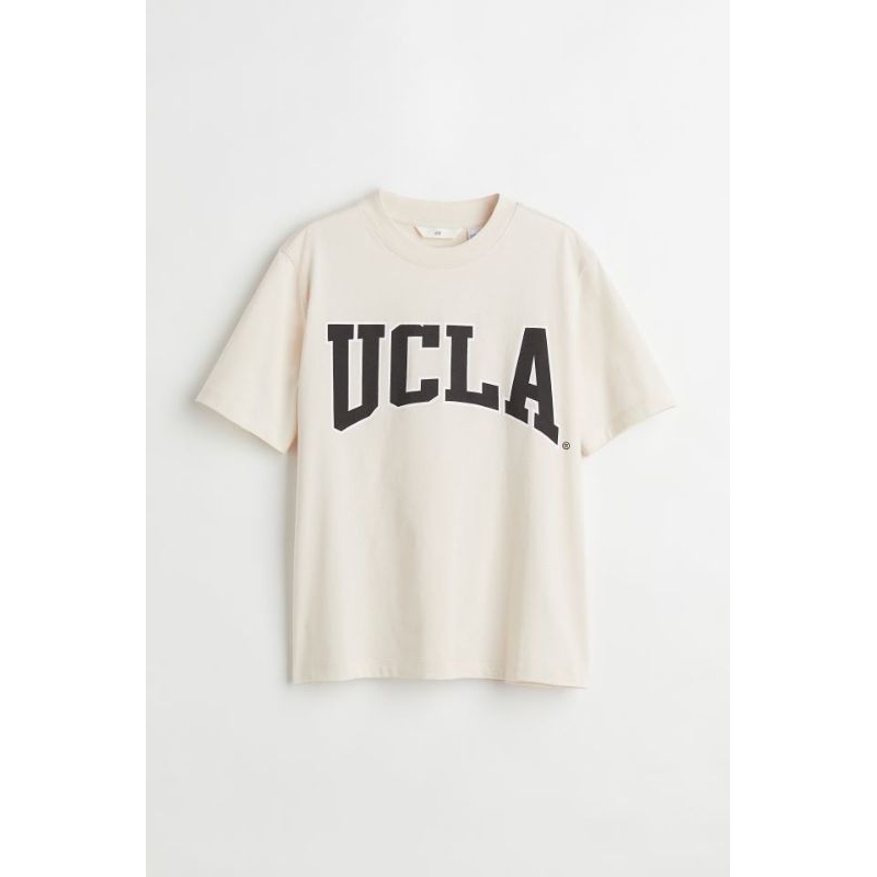 Printed Tshirt Ucla HnM - Kaos Ucla H&amp;M - Kaos H&amp;M Original - Kaos Original Murah -