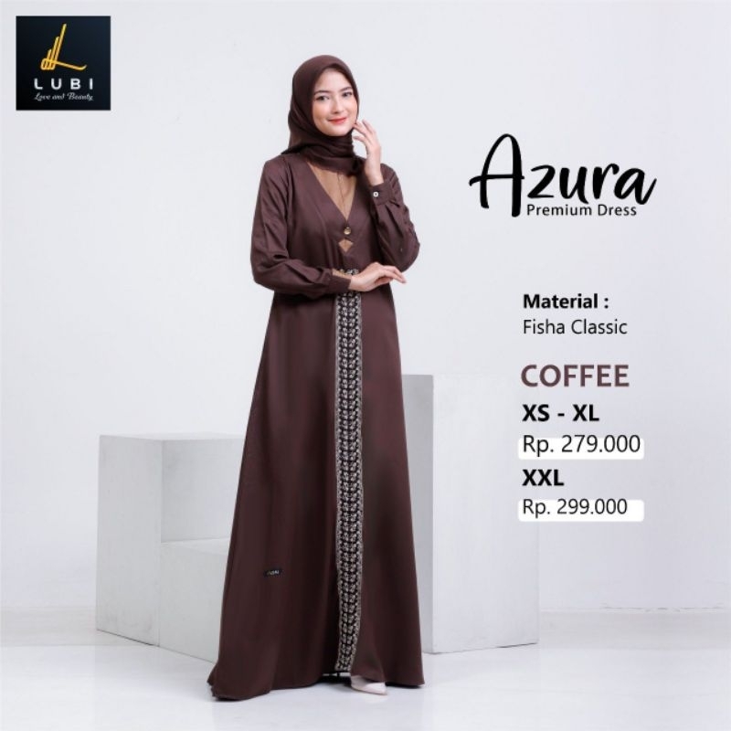 Gamis Promo Azura ORI dari Lubi