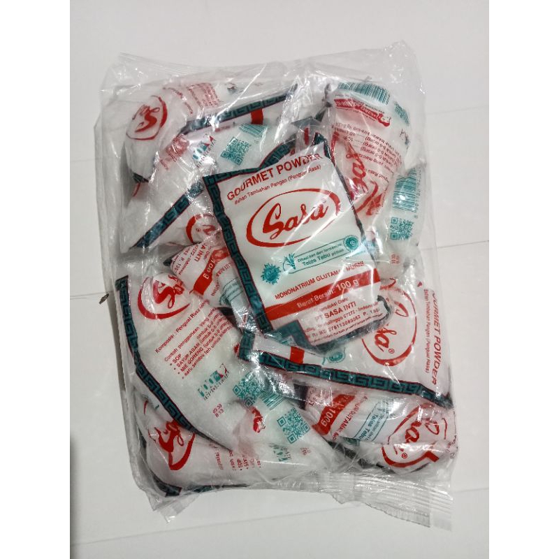 

Sasa 100g 1pak isi 10pcs penyedap rasa