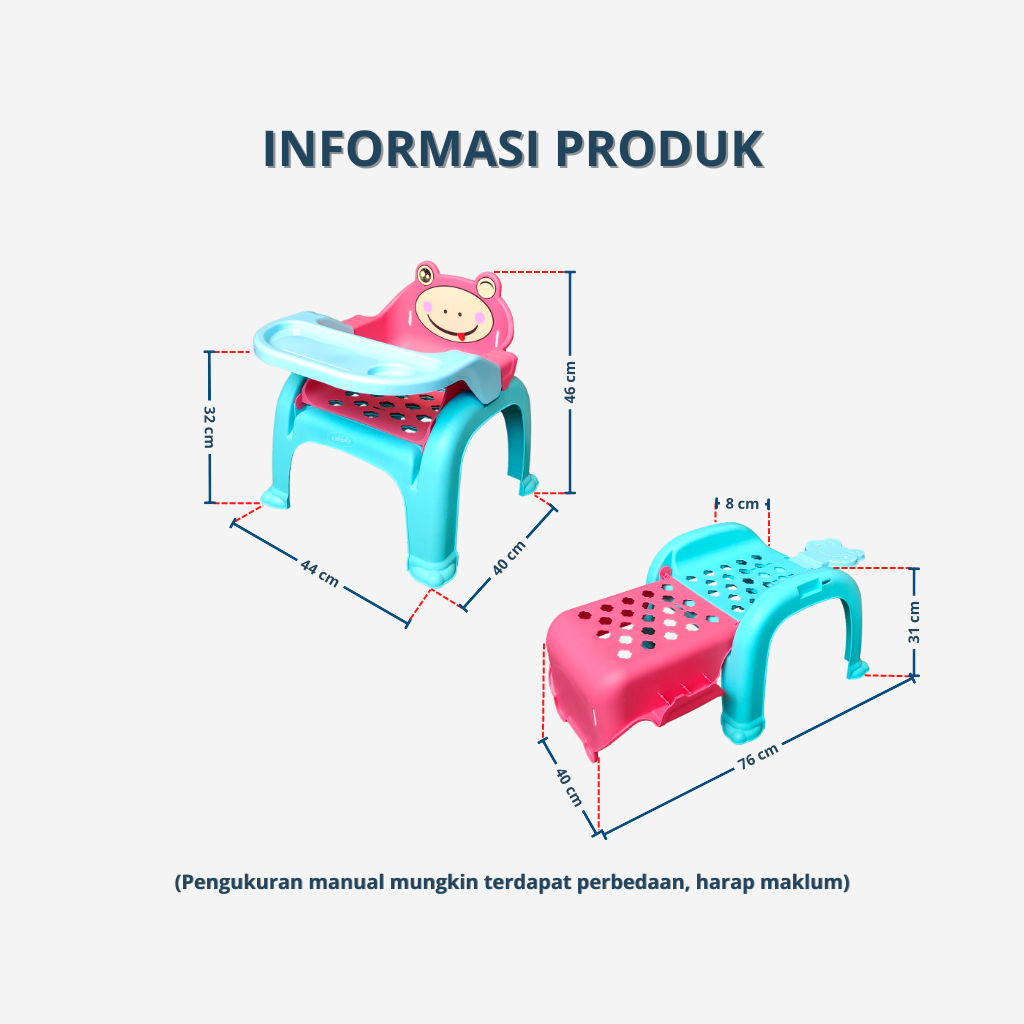 KIDDAILY KURSI MANDI ANAK BABY CHAIR KURSI SAMPO ANAK-ANAK KURSI MAKAN BAYI 3 IN 1 KURSI KURSI MAKAN BAYI MULTIFUNGSI KURSI MAKAN ANAK-ANAK TIGA-DALAM-SATU LIPAT KURSI SAMPO ANAK KURSI MAKAN BAYI 3 IN 1 CHILDREN'S SHAMPOO CHAIR RECLINER BABY DINING CHAIR