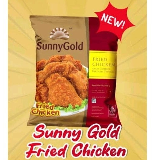 

Sunny Gold Fried chiken 500 Gram isi 5 pcs