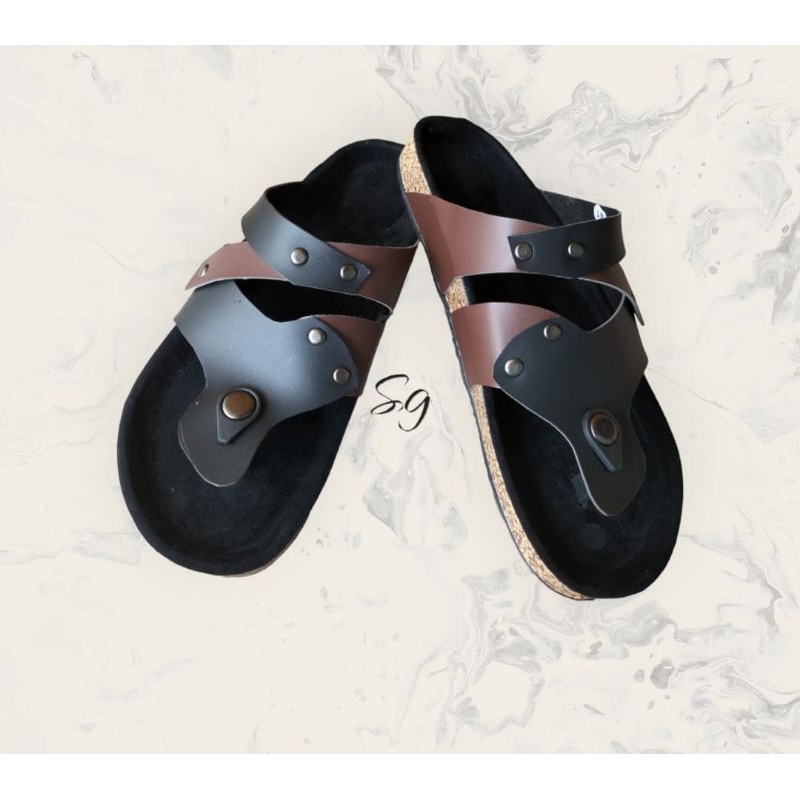 sandal slop puyuh kekinian model birken ban dua//sandal New Arrival SG//Sandal Viral