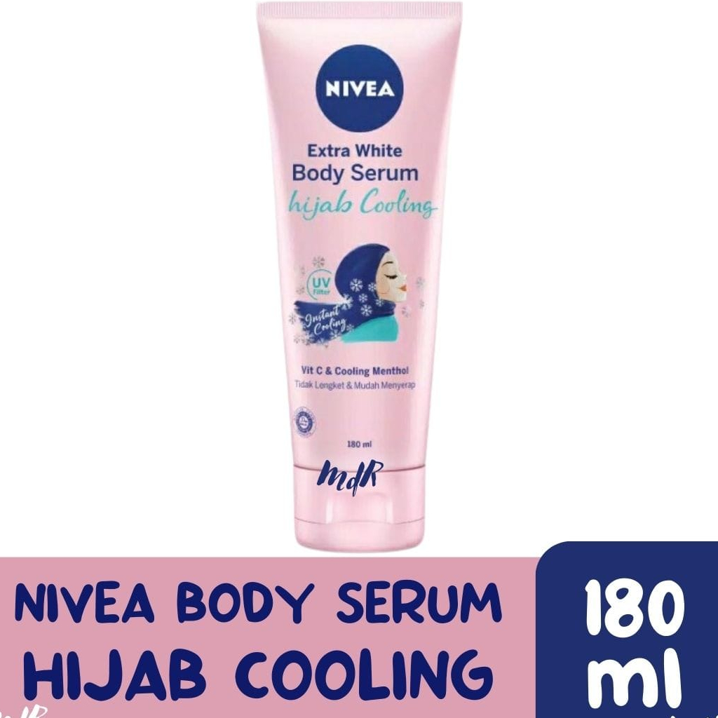 nivea extra white body serum Hijab cooling 180ml nivea body lotion handbody nivea body serum origina