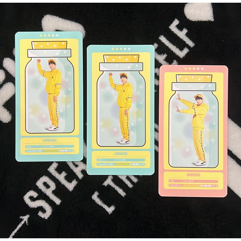 BTS Jungkook Happy Ever After Cloud Card