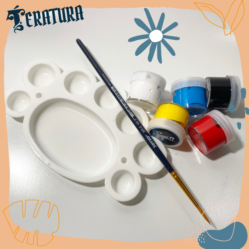 

Teratura Paket Melukis dan Menggambar 3 in 1 Praktis dan Lengkap