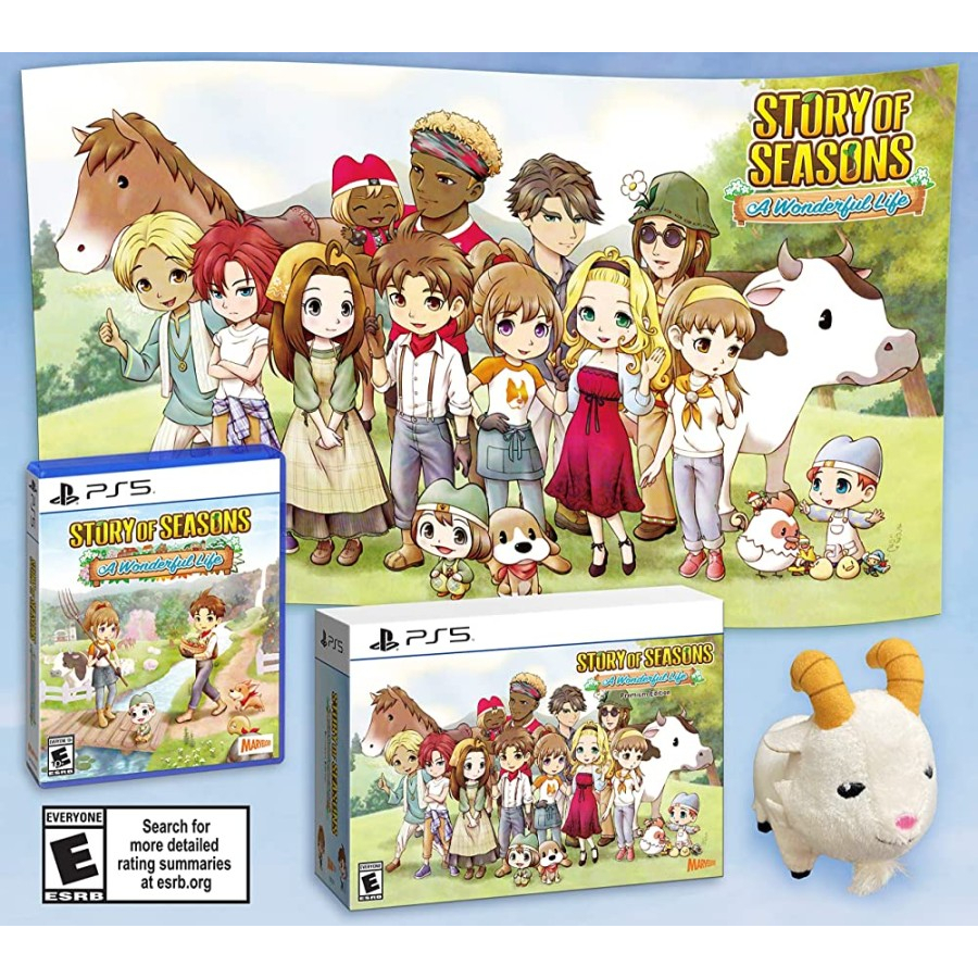 PS5 Story of Seasons A Wonderful Life Limited Edition / Collector's