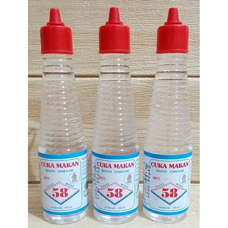 ✔MURAH Cuka 58 135ml / Cuka Makan