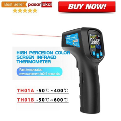 

Jual Thermometer Infrared IR Digital Non Contact TH01B Black Berkualitas