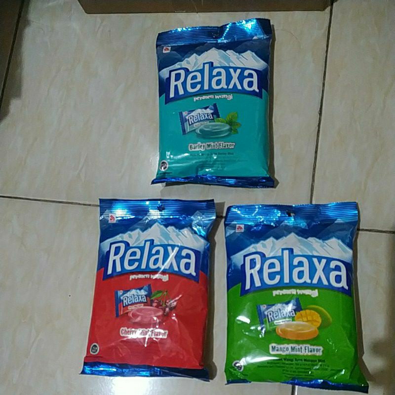 

Relaxa 125g, permen wangi (50pc@2,5g)